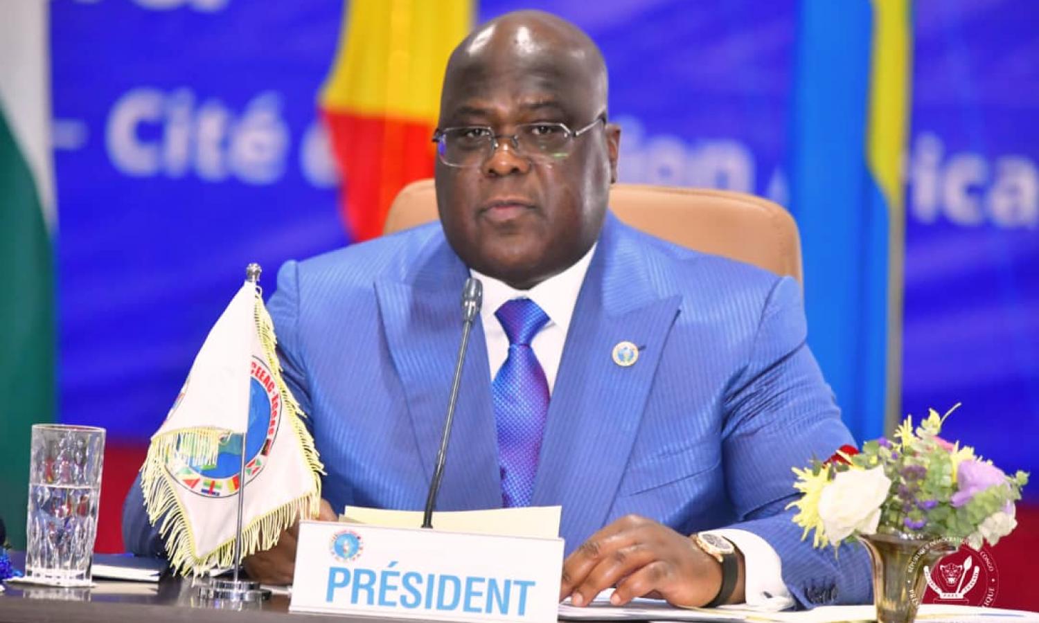 Le Président de la RDC Félix Tshisekedi 