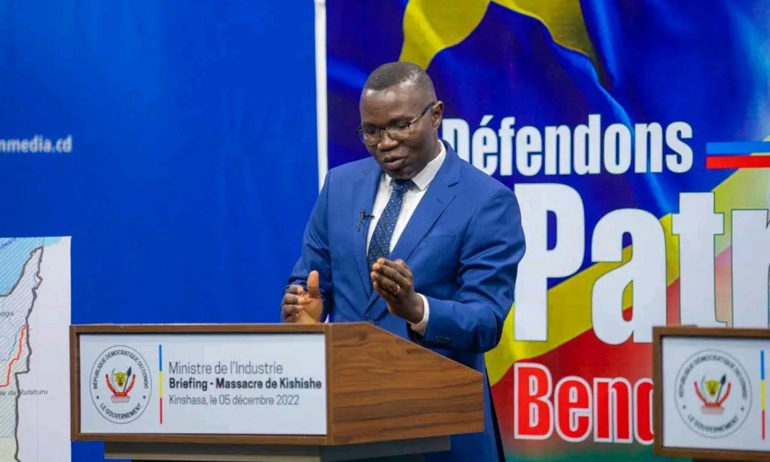 Julien Paluku ministre congolais de l’Industrie
