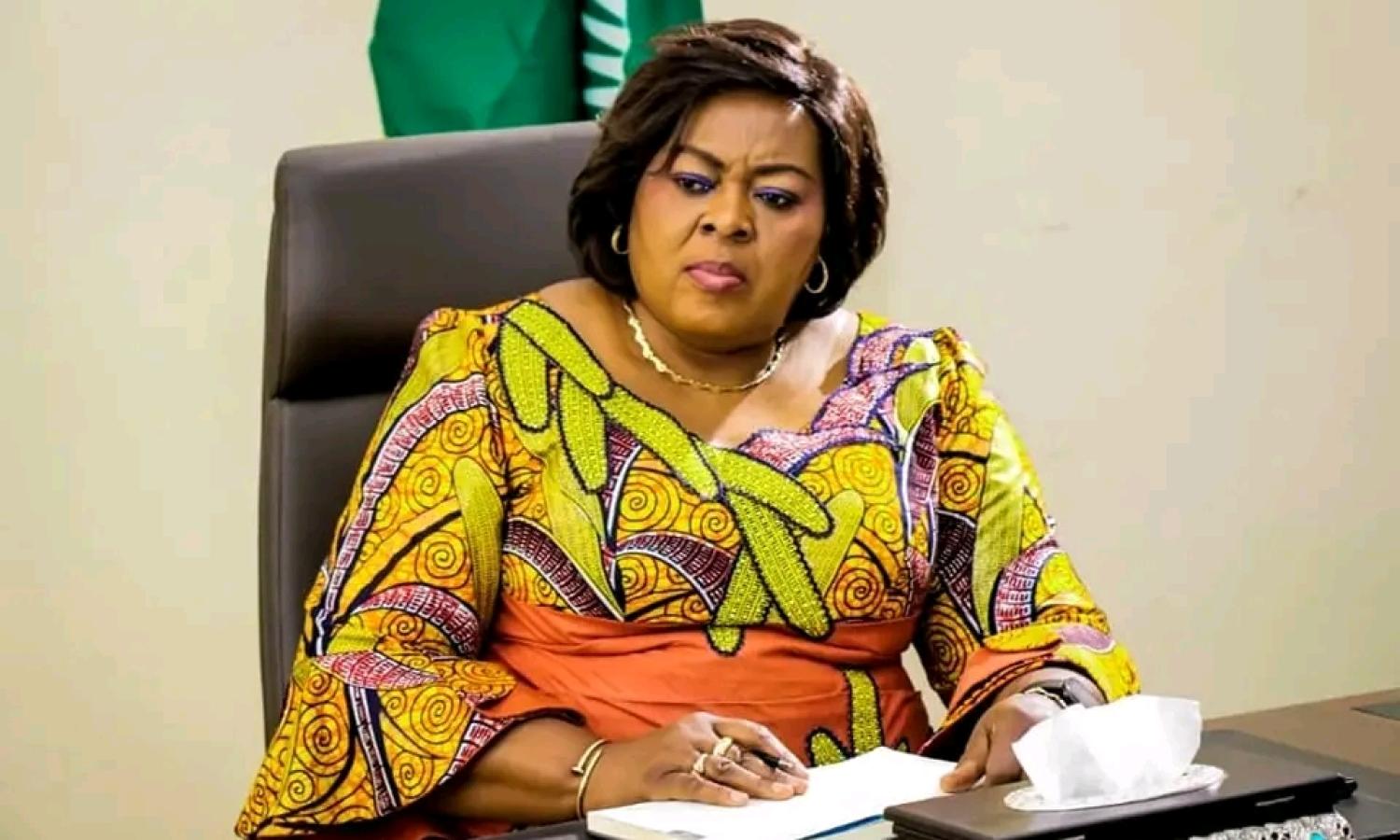 La ministre congolaise de la Justice Rose Mutombo