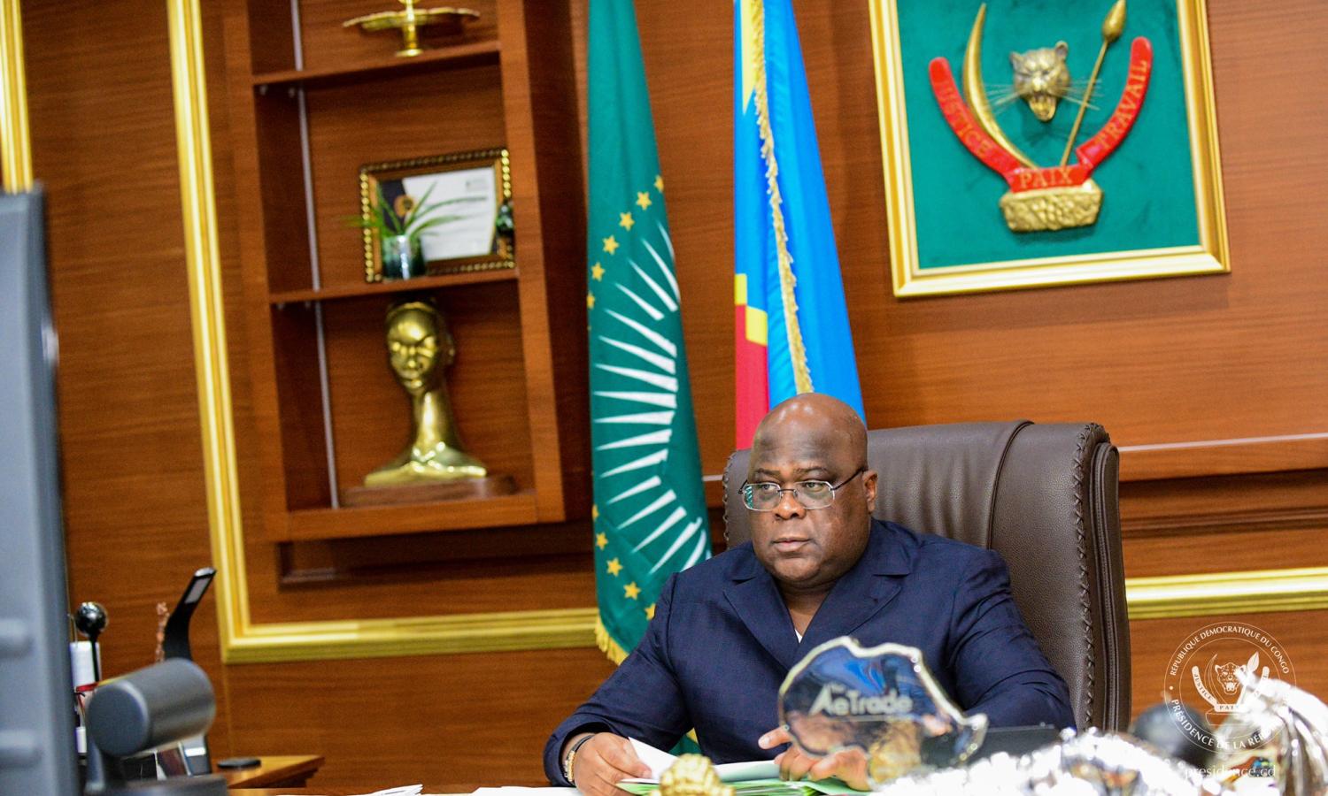 Le président de la RDC Félix Tshisekedi 