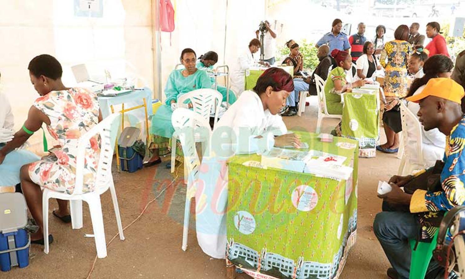 Une campagne de dépistage du VIH SIDA 