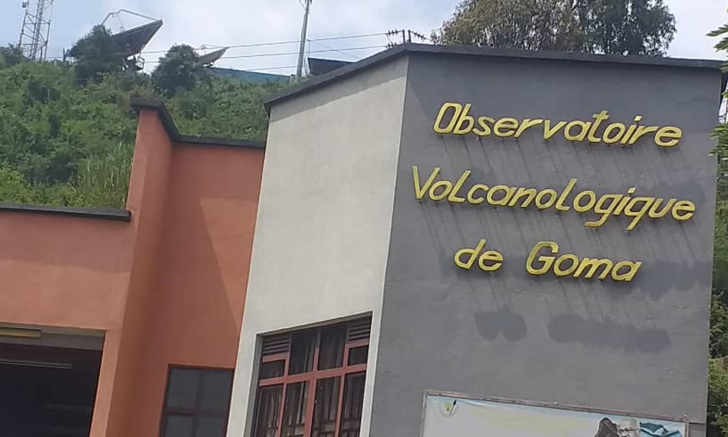 Bâtiment de l'Observatoire Volcanologique de Goma