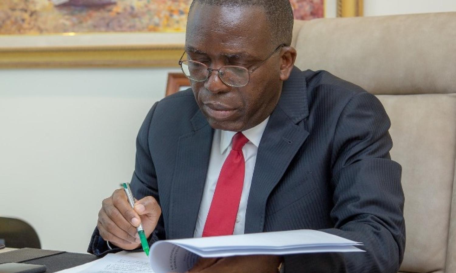 L'ancien Premier ministre Augustin Matata Ponyo 