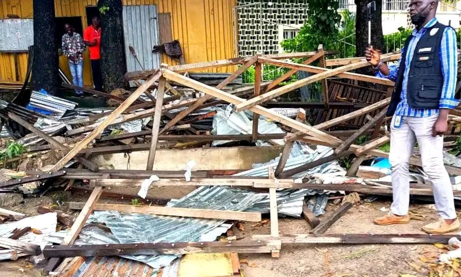 L'opération « Coup de poing » sur l’avenue Sergent Moke à Gombe 