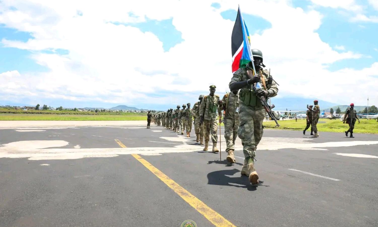 Les troupes du Soudan du Sud à Goma au Nord-Kivu 