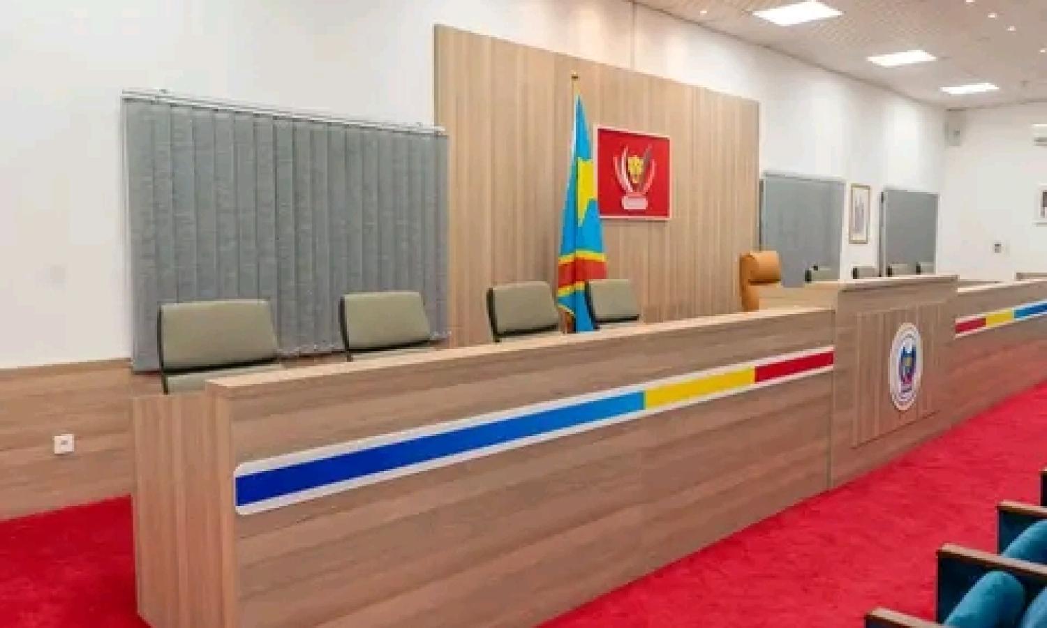 Bâtiment rénové de la cour constitutionnelle RDC 