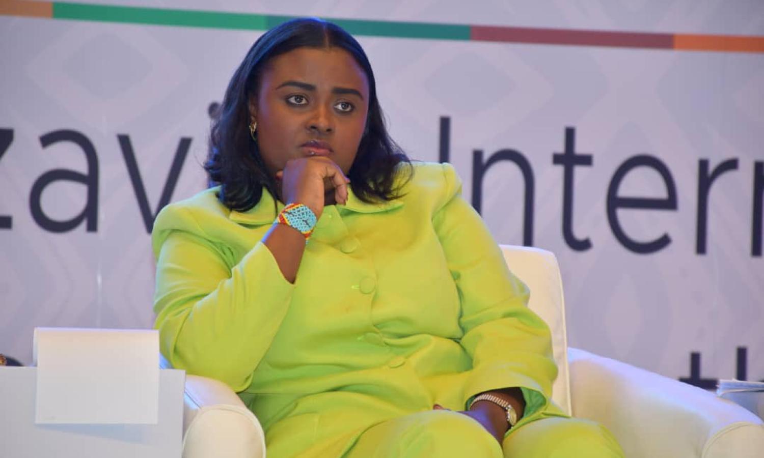La sénatrice Francine Muyumba 