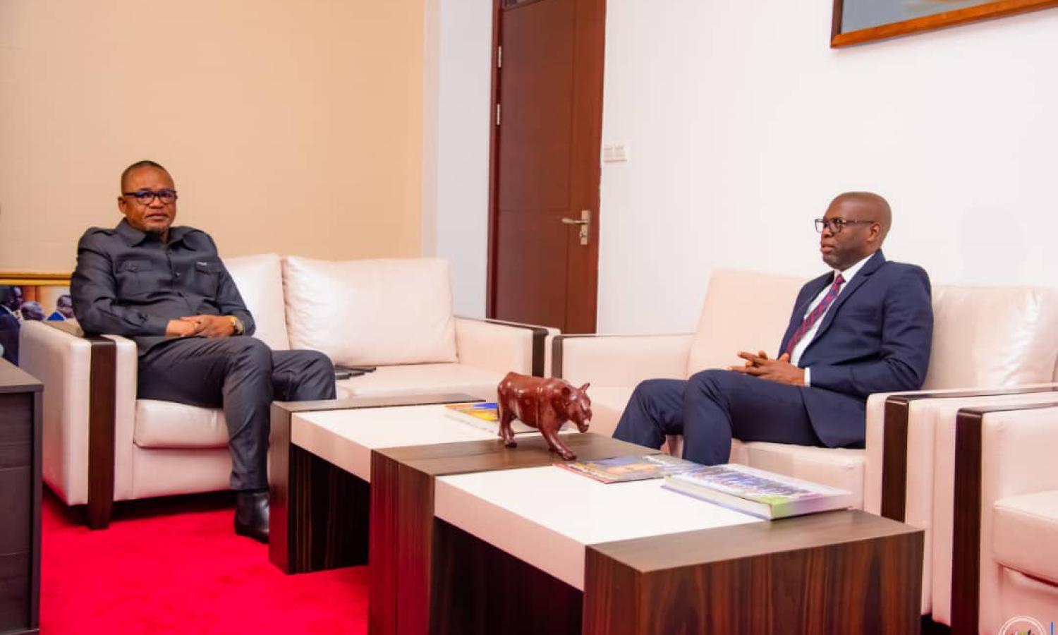 Tête à tête Peter Kazadi et Jacques Kyabula