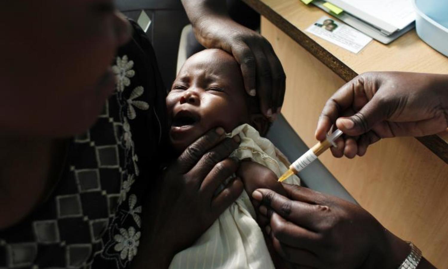 Vaccination contre la rougeole 