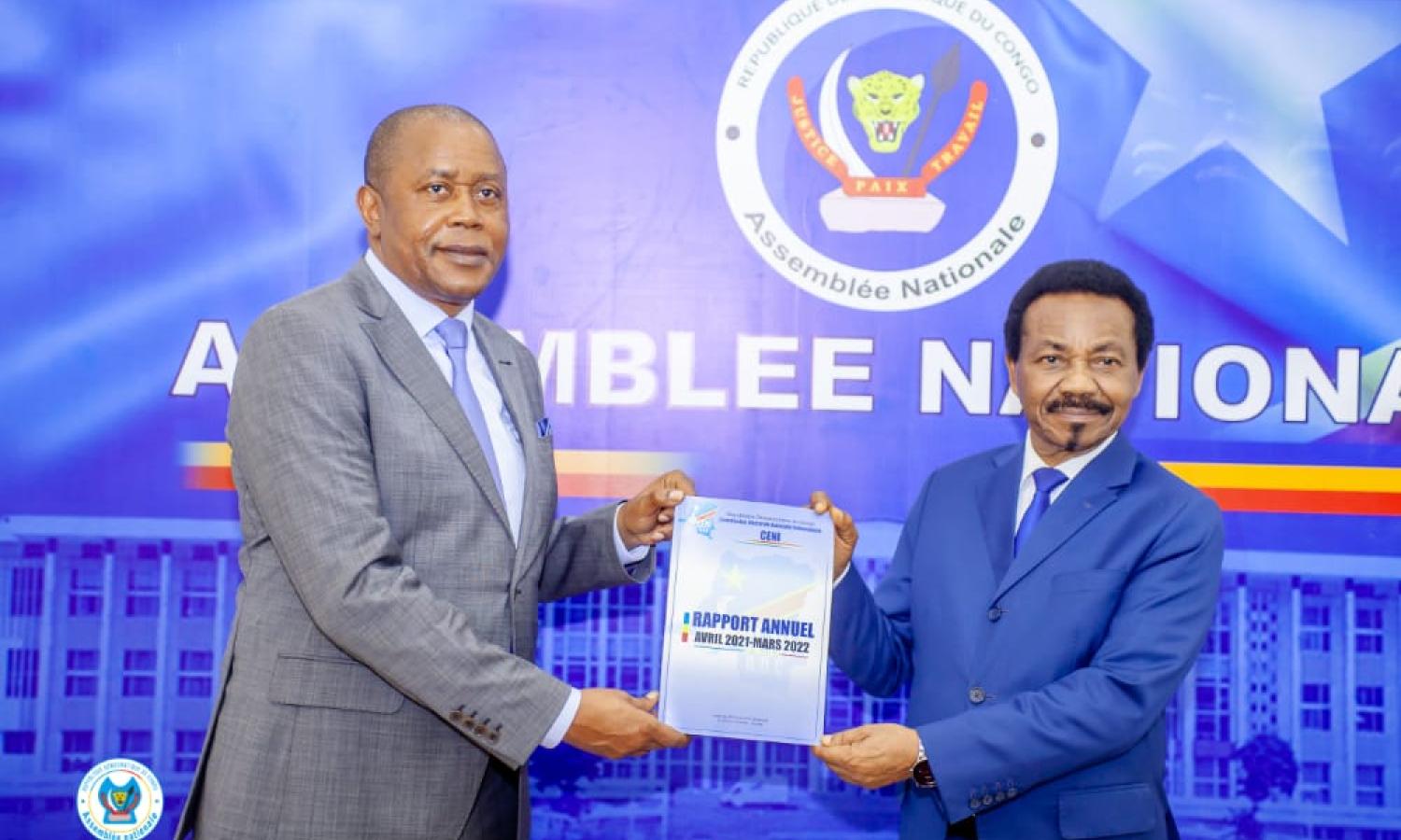 Denis Kadima et Christophe Mboso