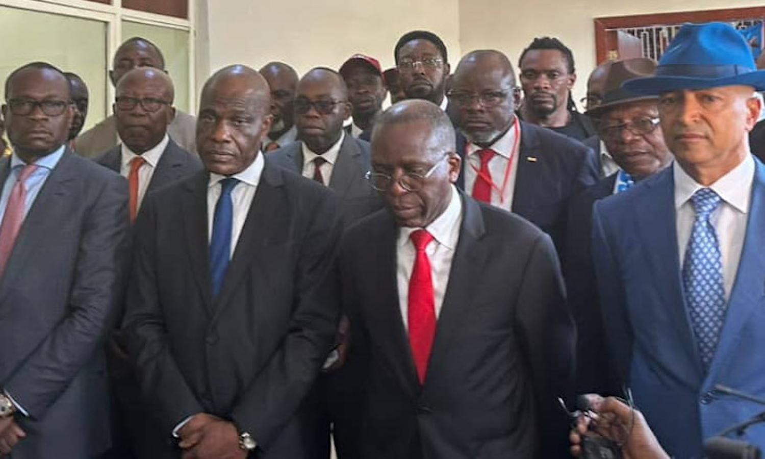 Les leaders de l'opposition 