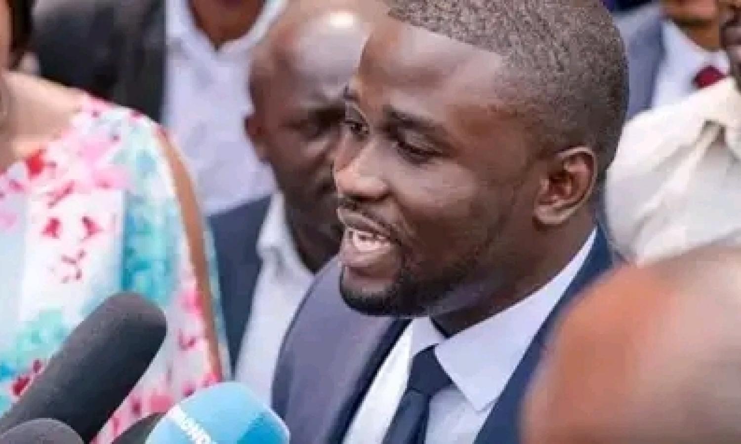 L'ancien candidat président de la République Seth Kikuni 