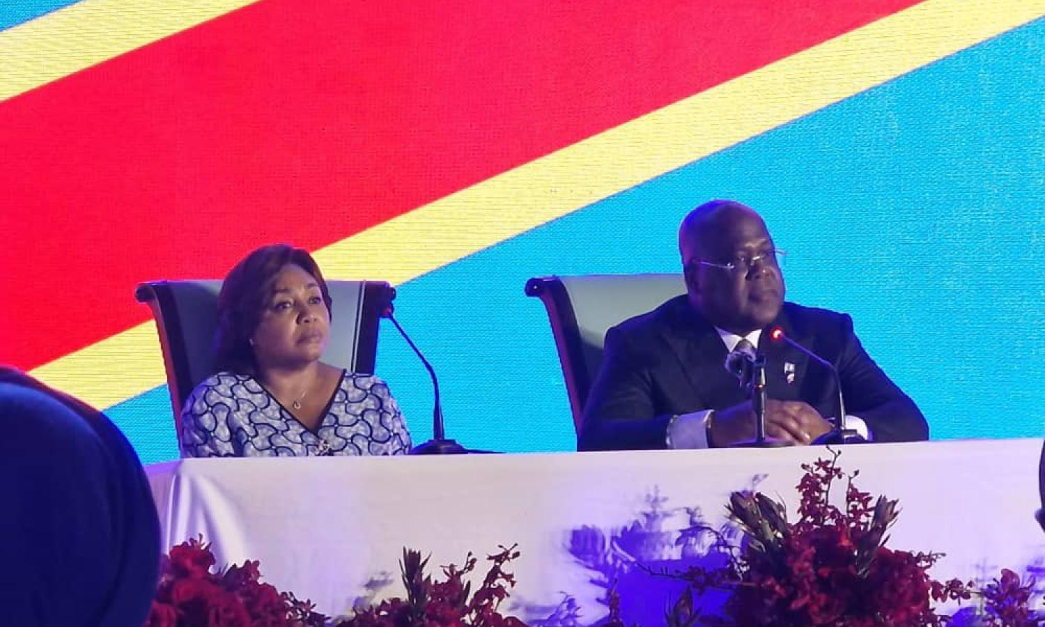 Félix Tshisekedi et Denise Nyakeru