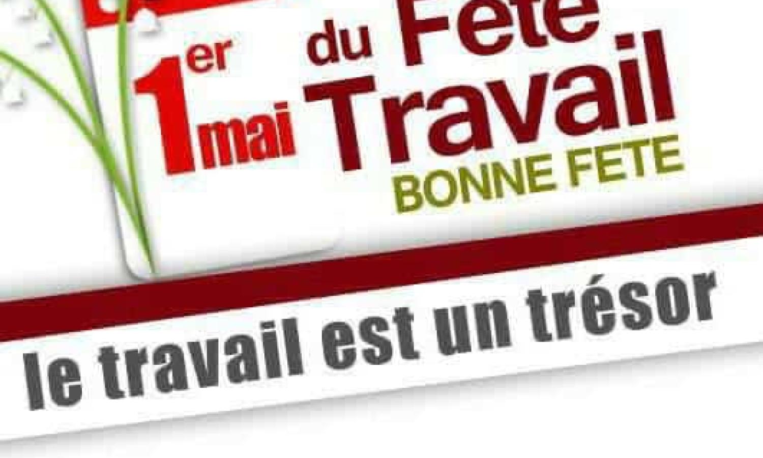 1er mai fête du travail 