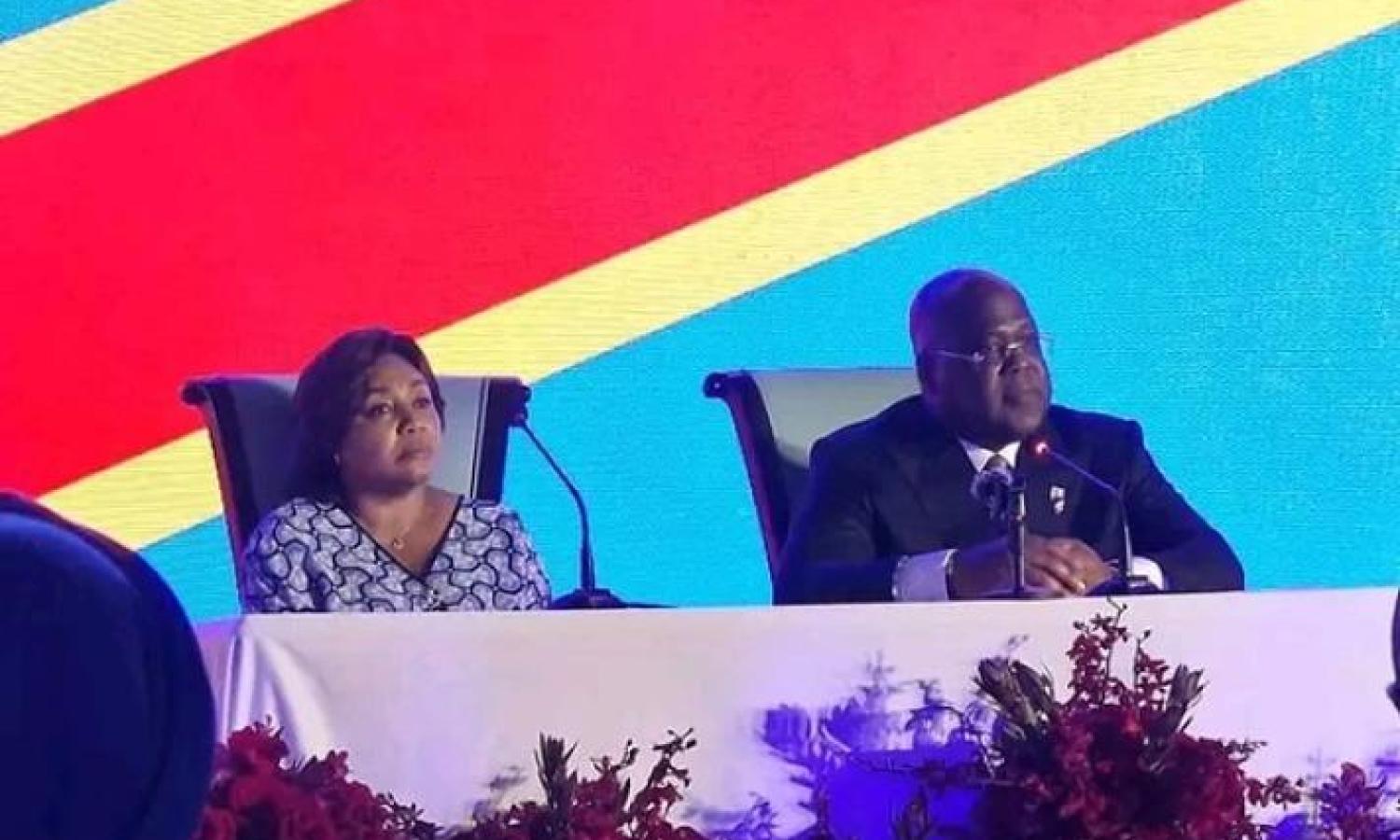 Félix Tshisekedi et Denise Nyakeru 