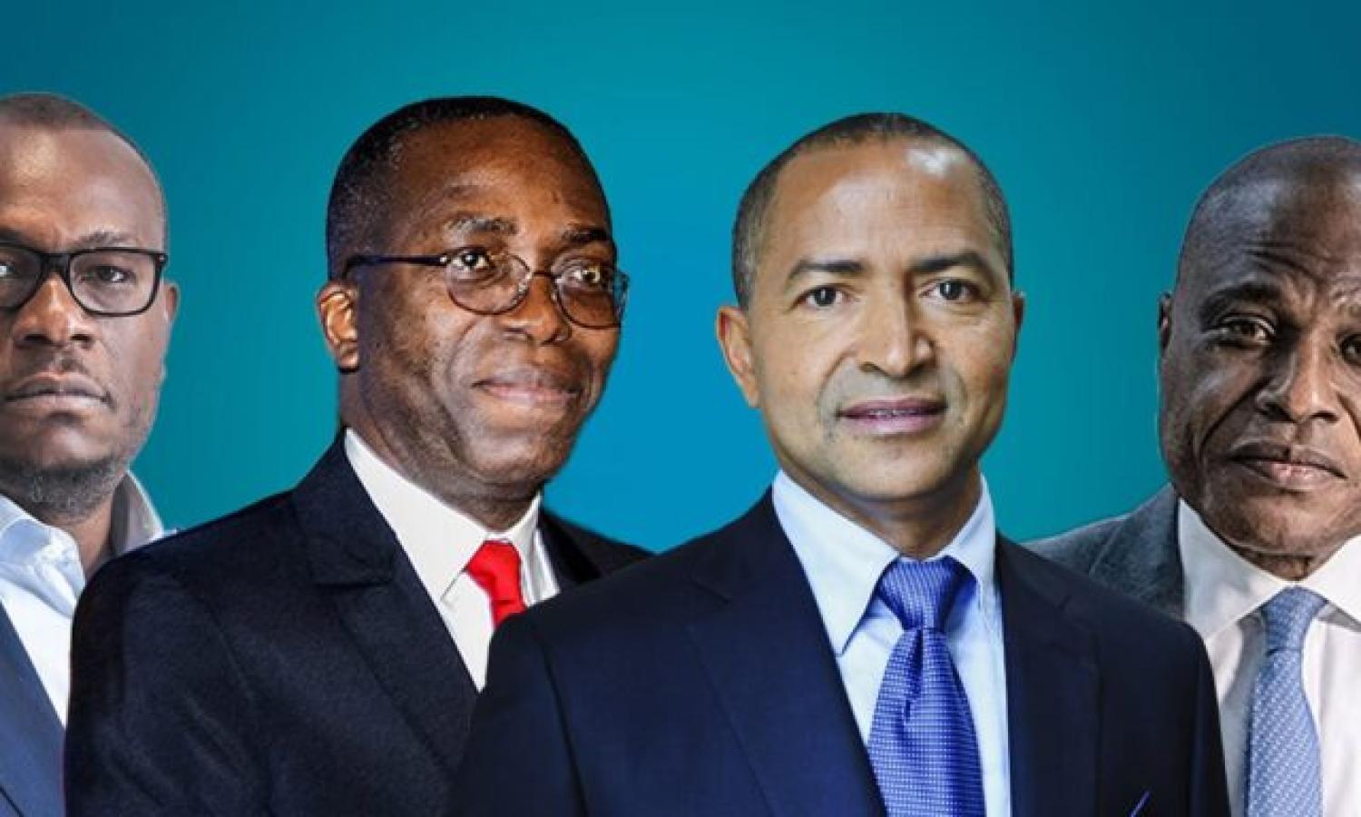 Les quatre leaders de l'opposition 