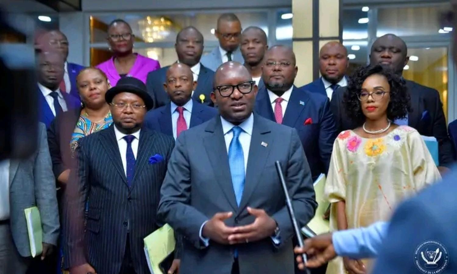 Les membres du gouvernement 