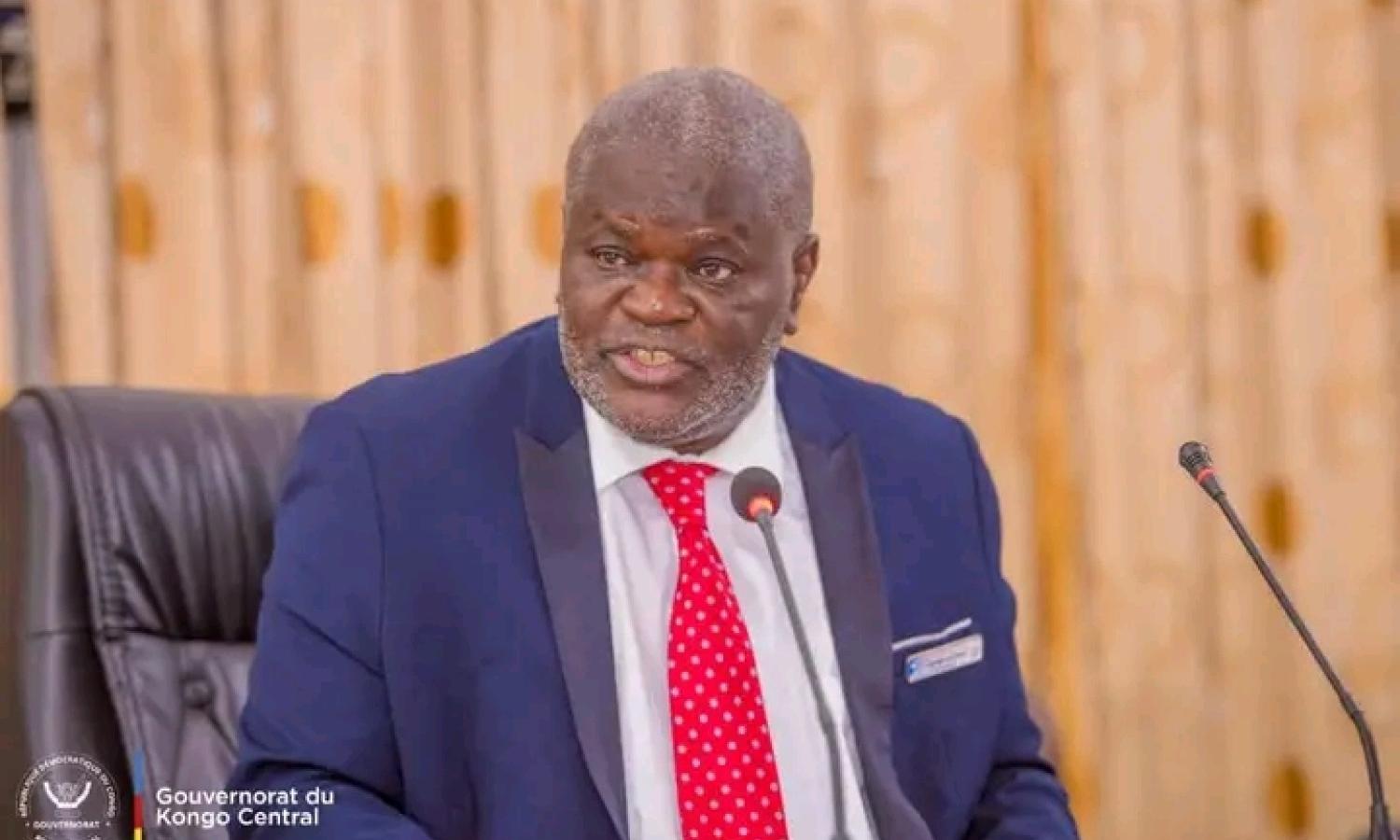 Le président de l'assemblée provinciale du Kongo-Central Jean-Claude Vuemba 