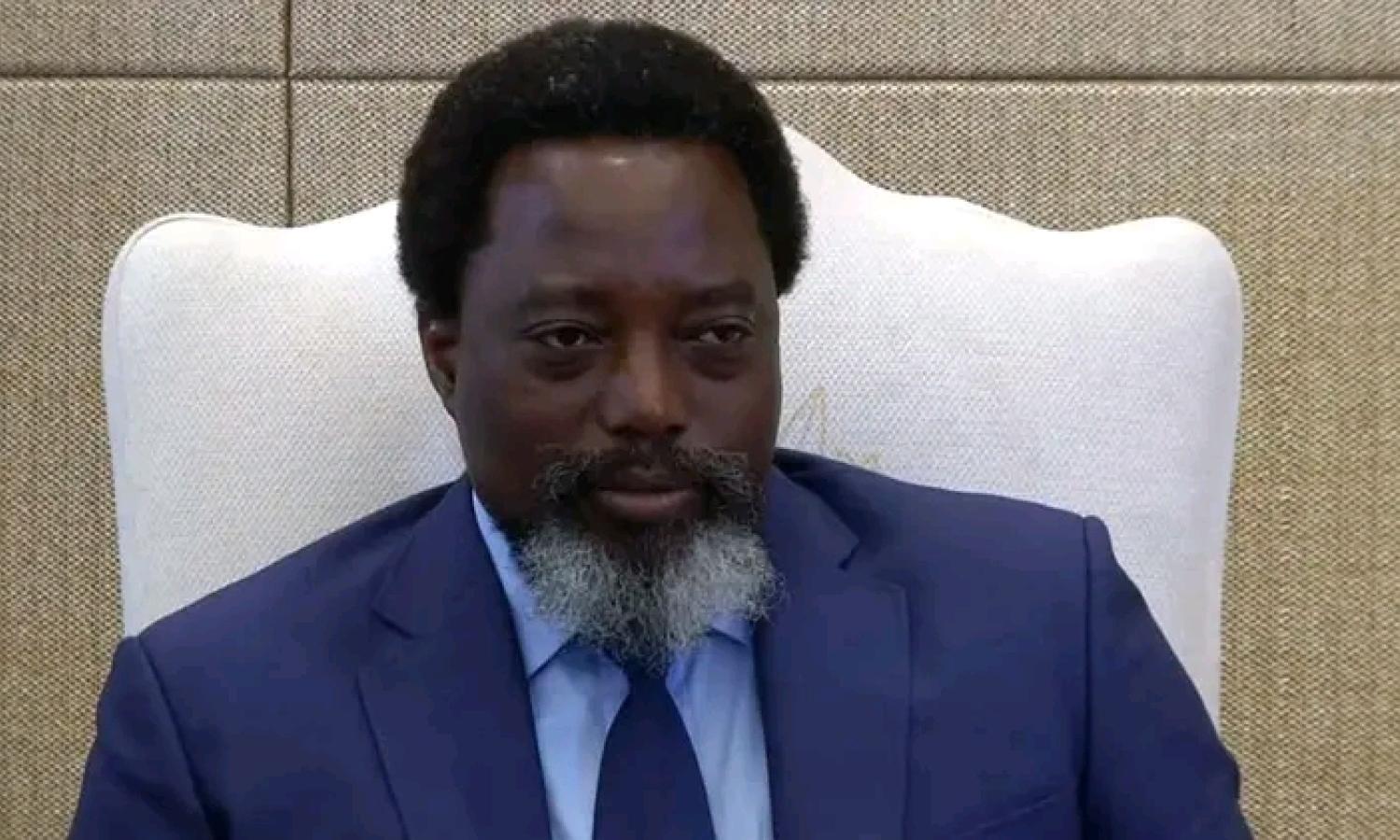 L'ancien président de la République Démocratique du Congo Joseph Kabila 