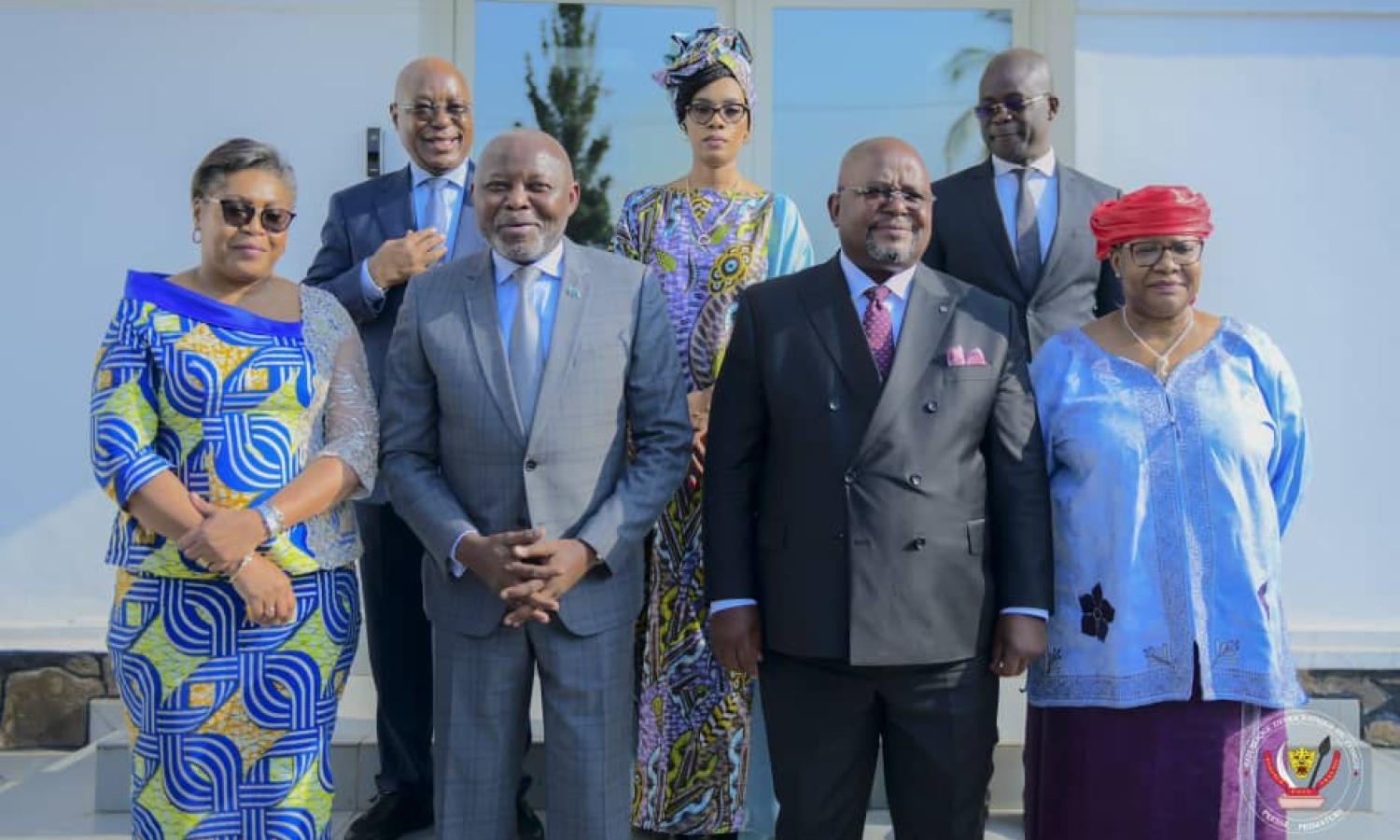 Les membres du comité de conjoncture économique de la RDC. 