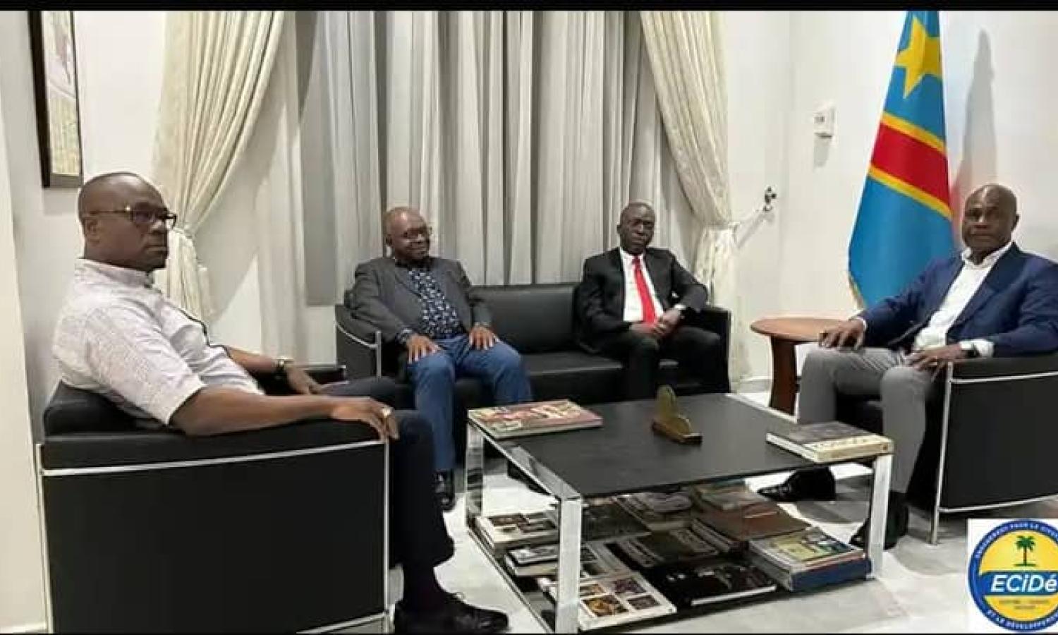 La rencontre des leaders de l'opposition en prélude du meeting de ce samedi à N'djili .