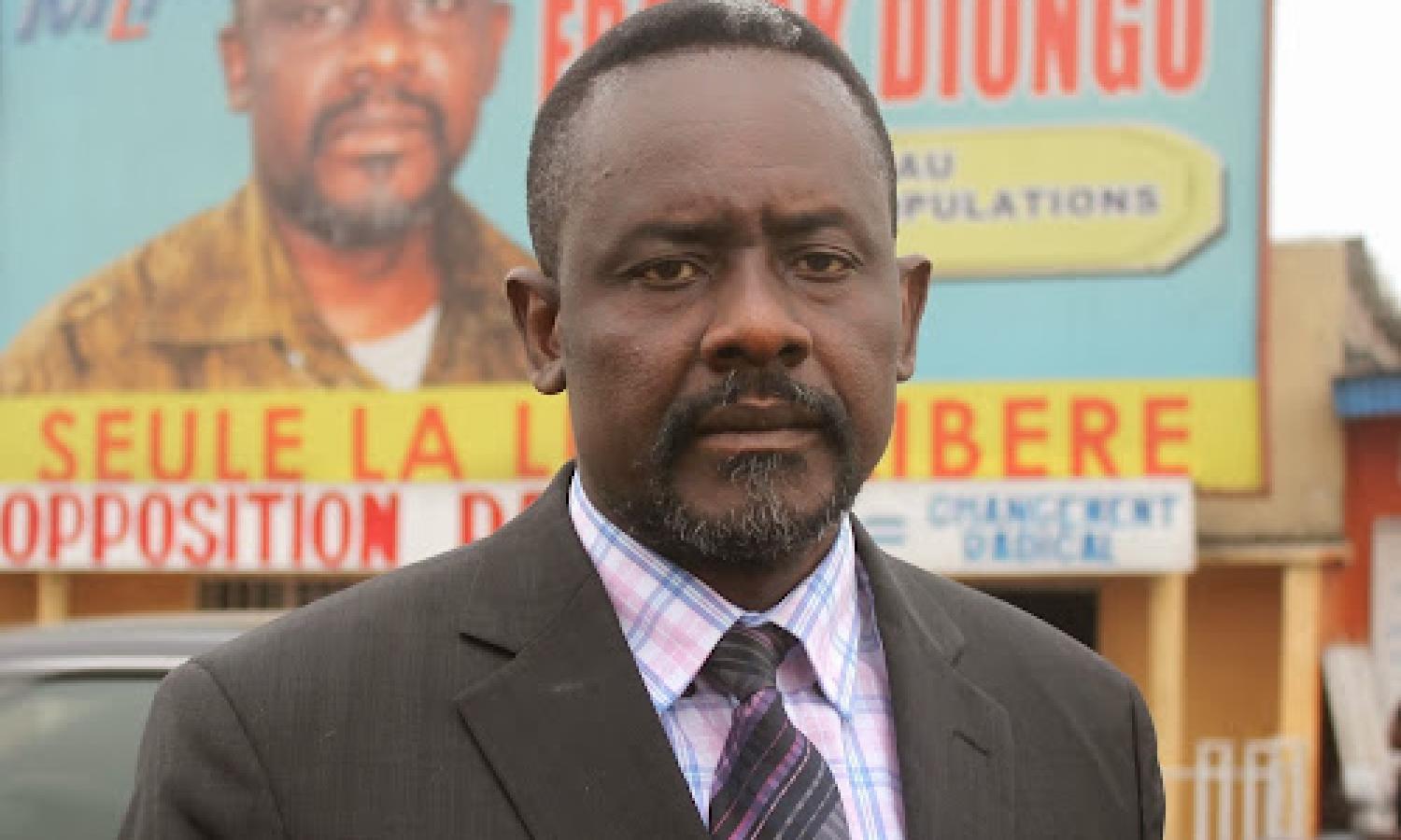 L'opposant congolais Franck Diongo.