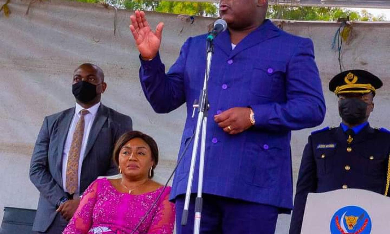 Félix Tshisekedi à Mbuji-mayi 