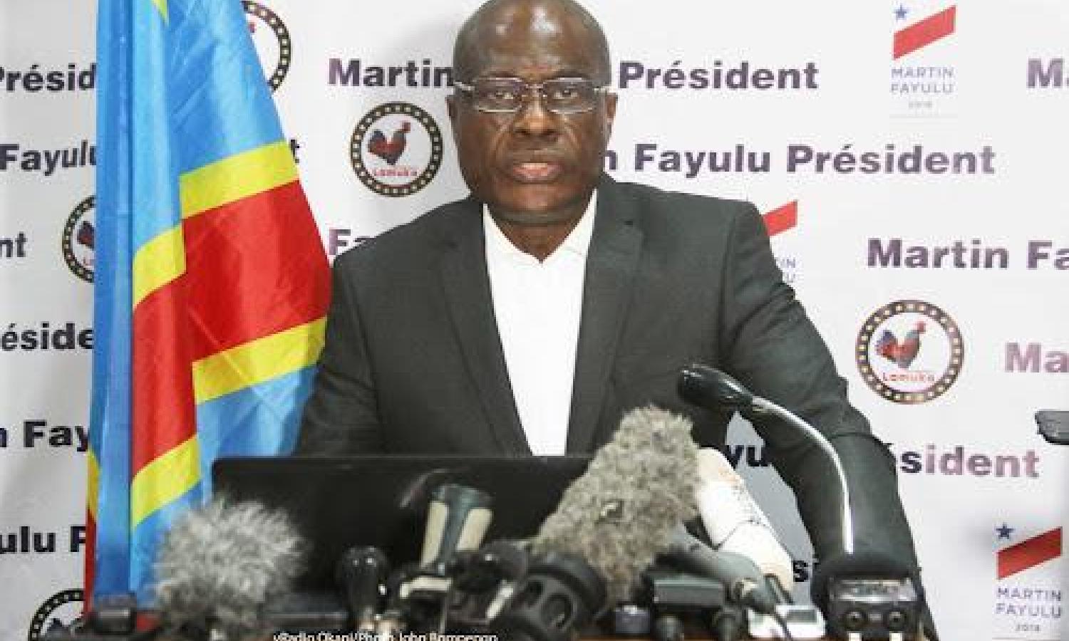 Martin Fayulu, président de l'Ecidé.