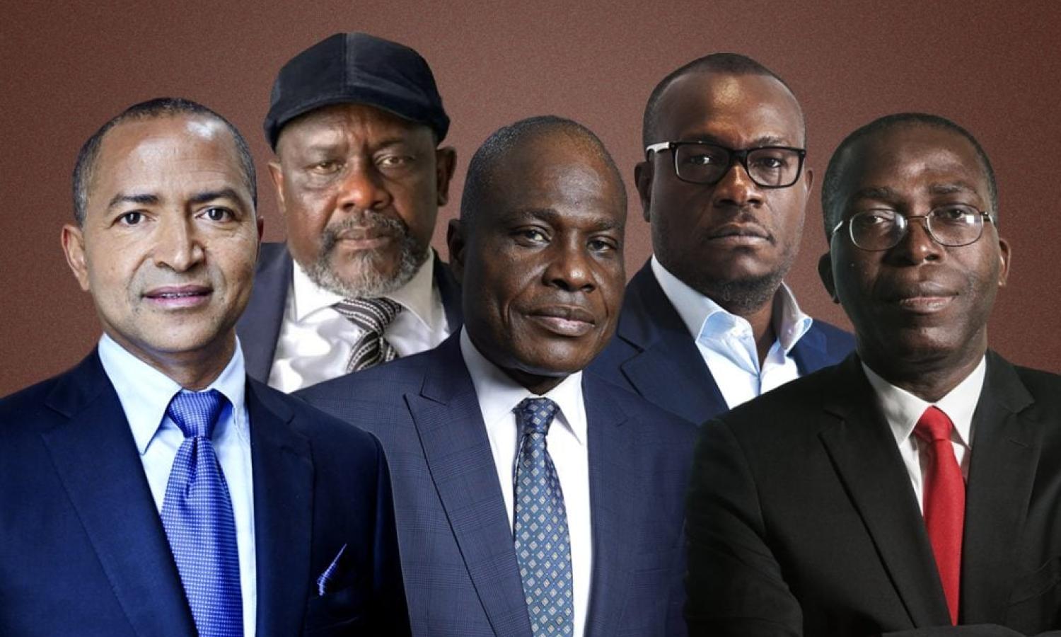 Les opposants congolais.