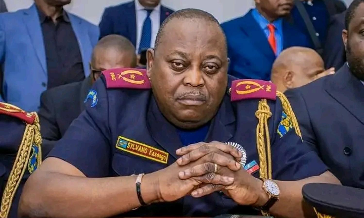 Le général Sylvano Kasongo 