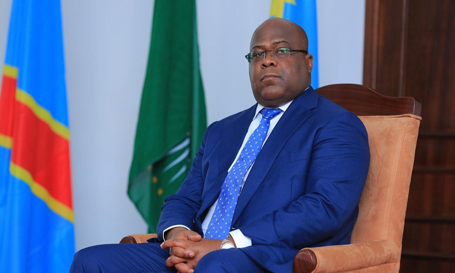 Le président de la République Félix Antoine Tshisekedi Tshilombo 