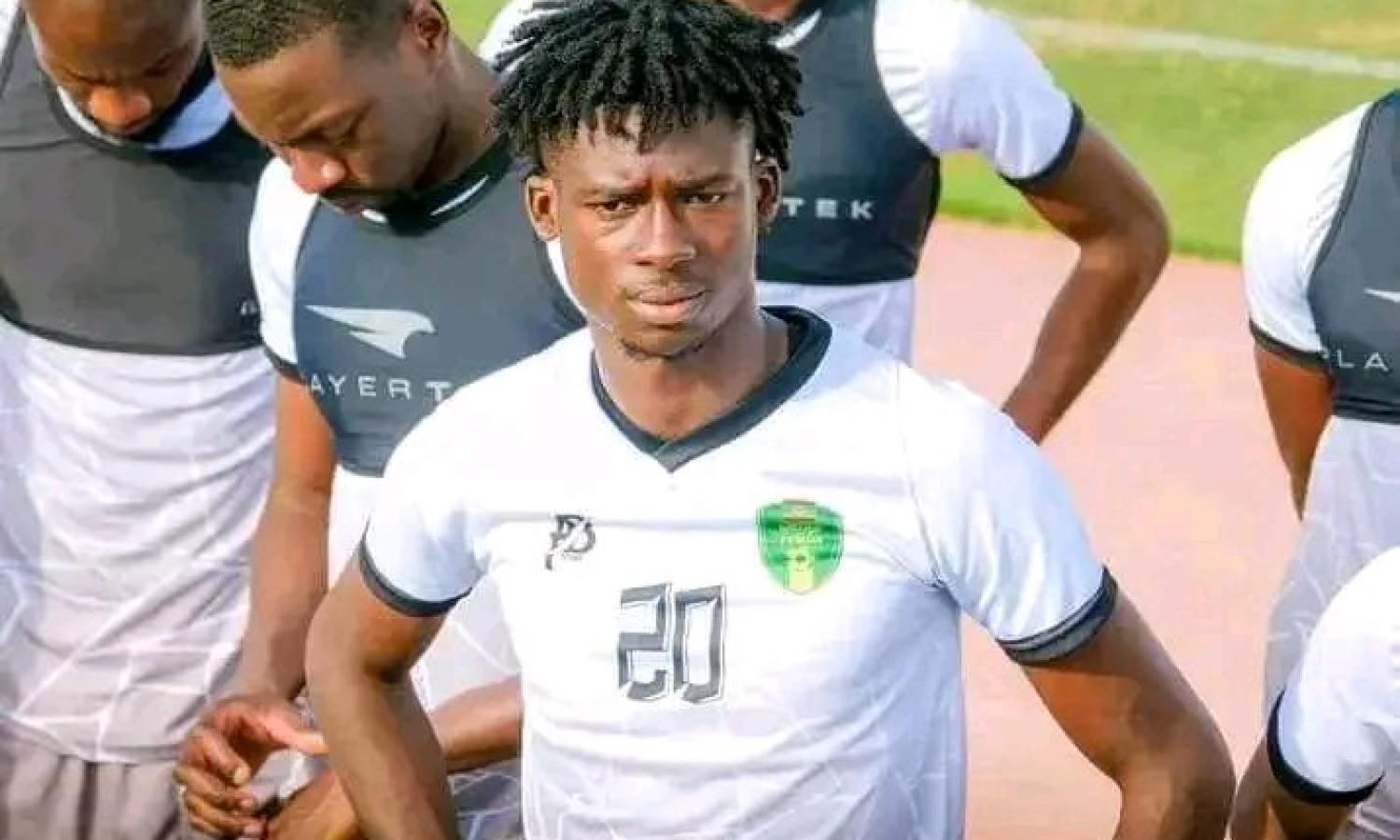 L'international Mauritanien Ibrahim Keïta 