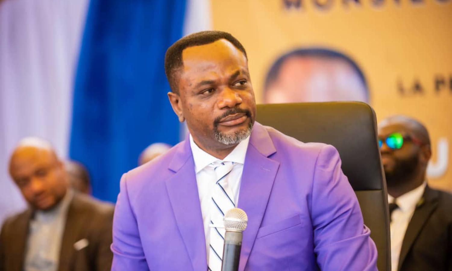 Le ministre de l'EPST Tony Mwaba Kazadi 