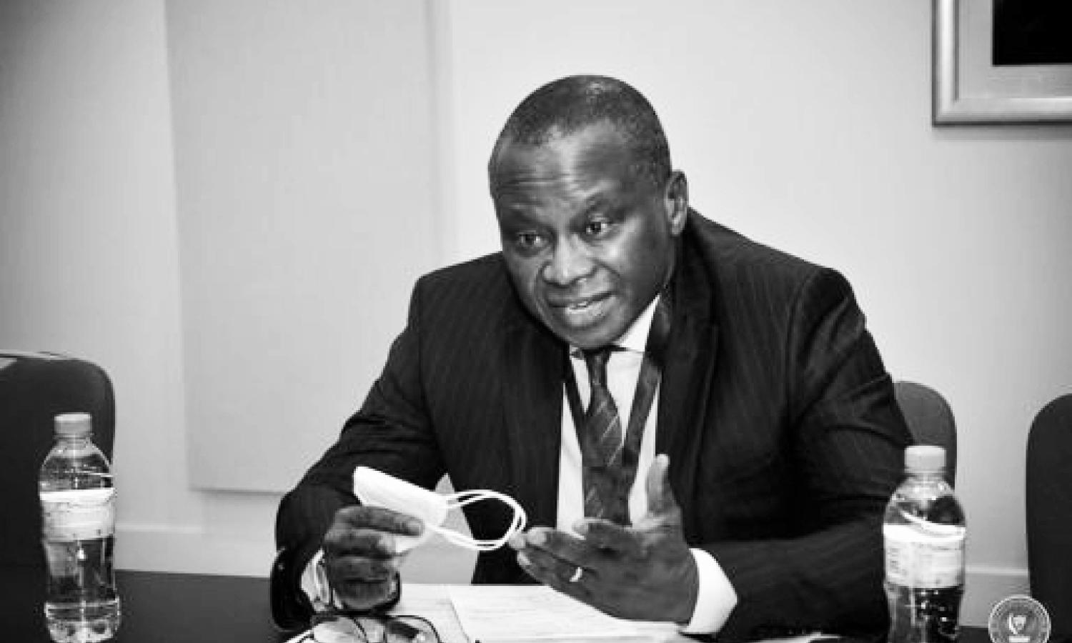 Le ministre honoraire des transports et opposant Chérubin Okende 