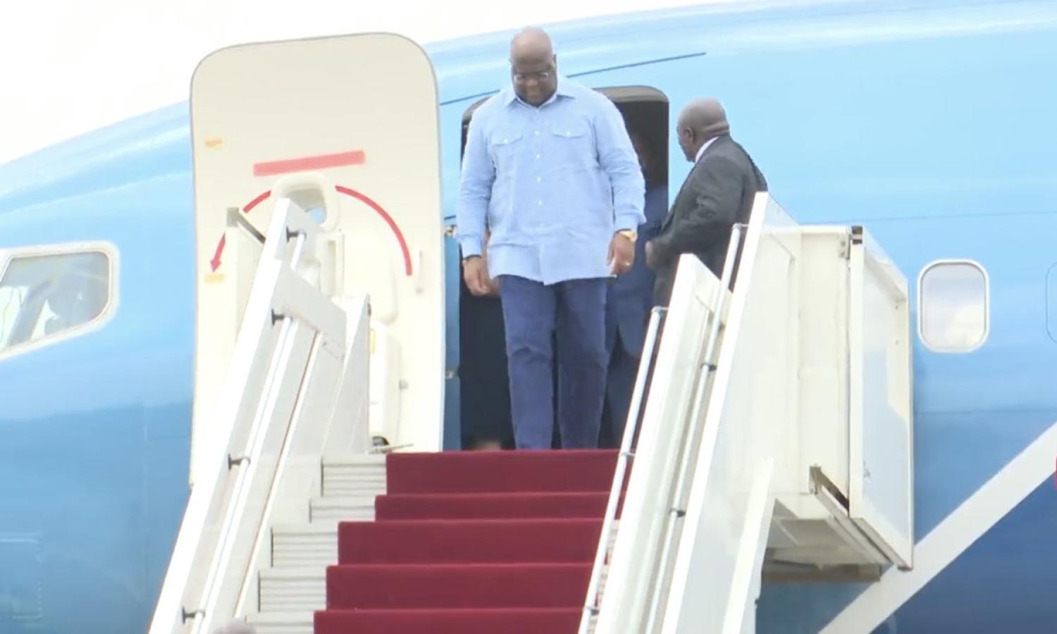 Le président de la République Démocratique du Congo Félix Tshisekedi 