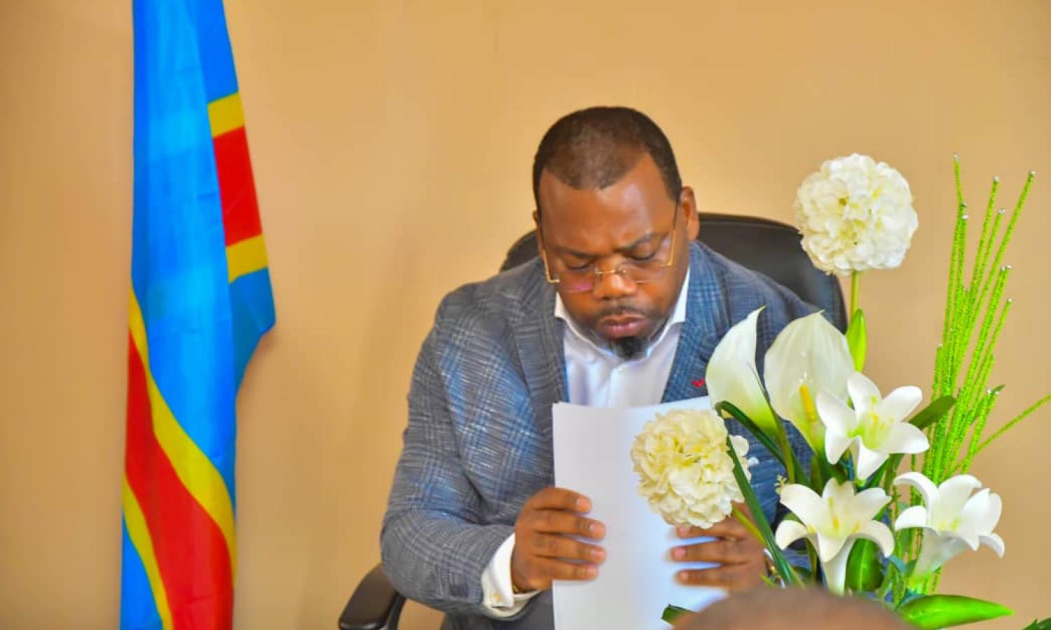 Gratien Nsakala ministre provincial de l'Intérieur 