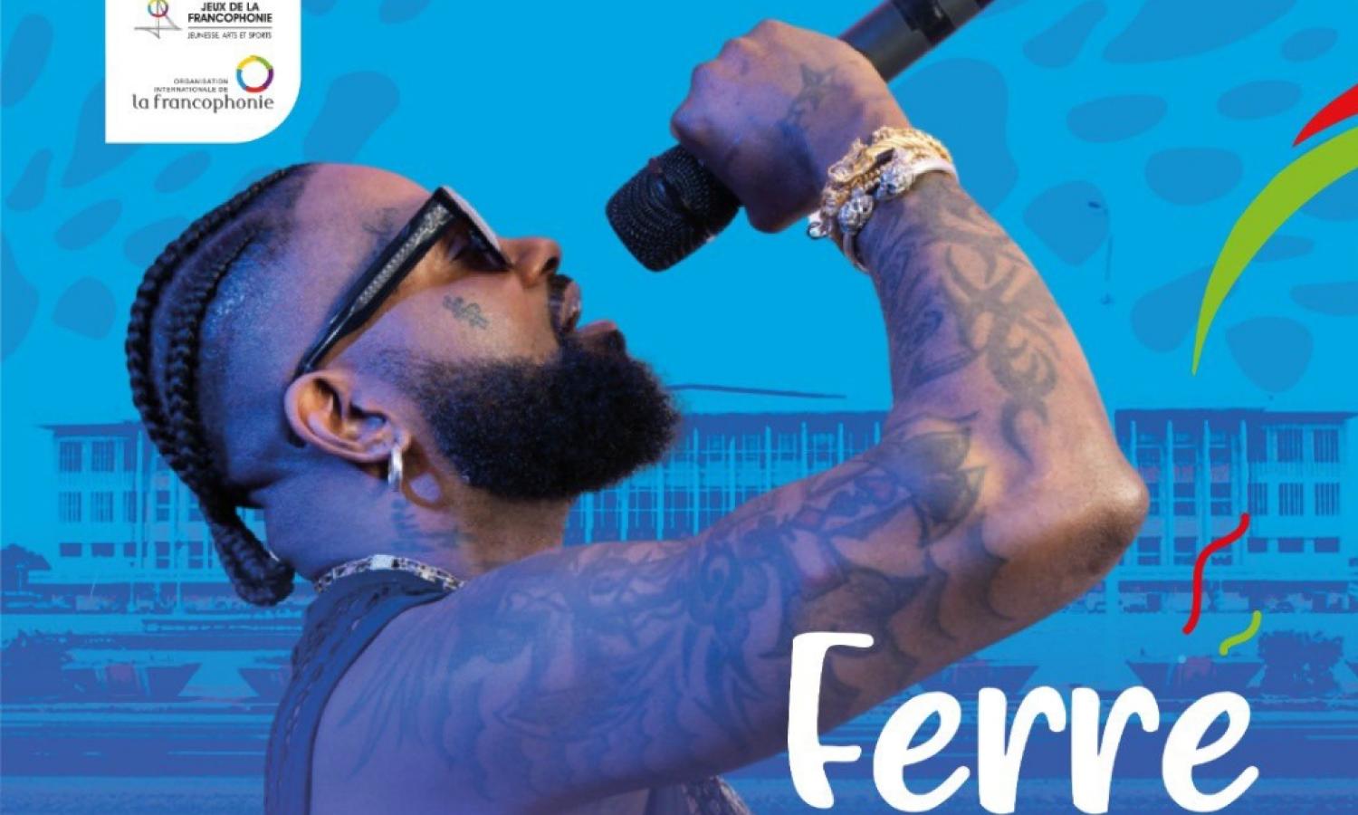 L'affiche de Ferré Gola pour les nuits de la Francophonie 