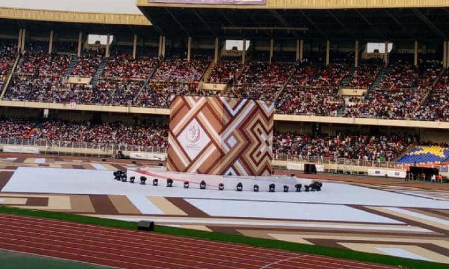 Stade des Martyrs à l'ouverture des IXès Jeux de la Francophonie 