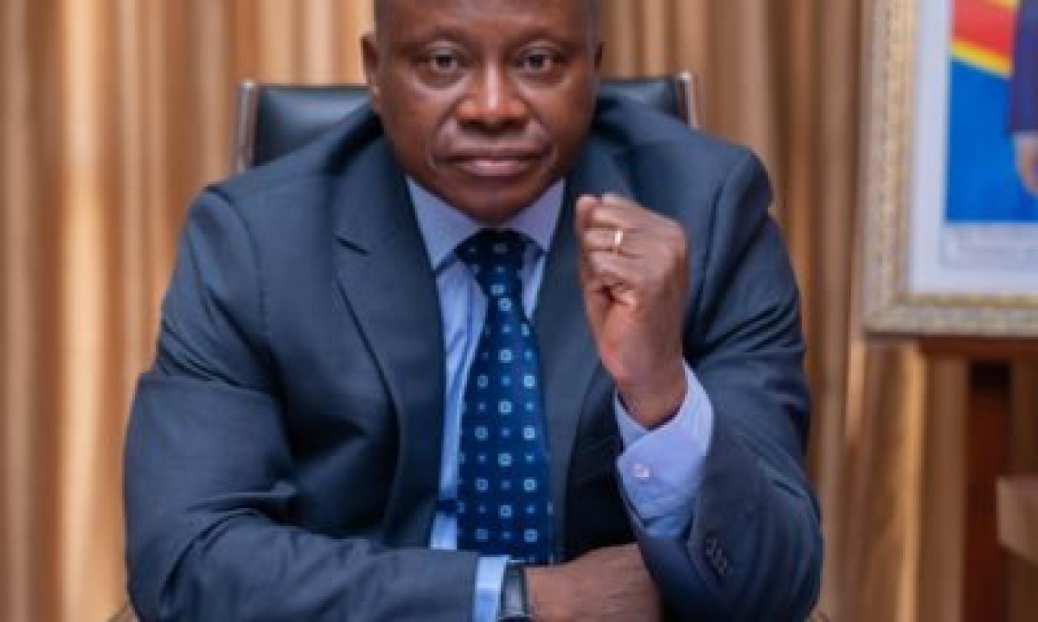 Chérubin Okende, ancien ministre des Transports et proche du grand opposant Moïse Katumbi, assassiné ce jeudi à Kinshasa.