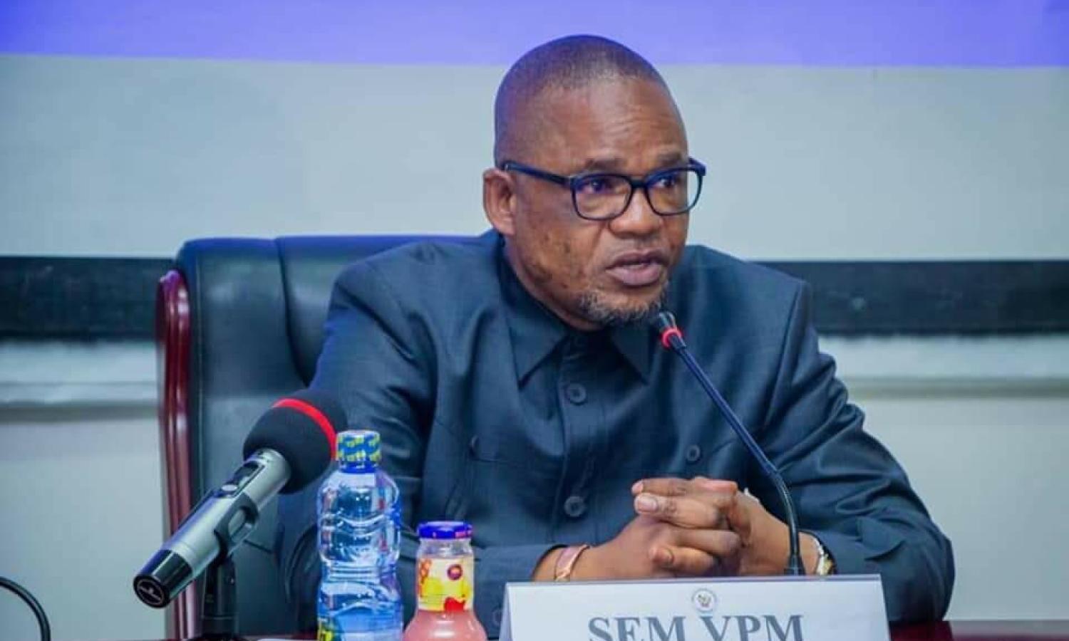 Peter Kazadi, ministre de l'intérieur
