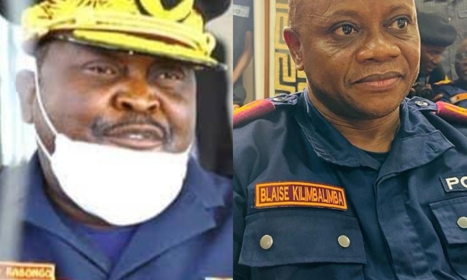 Photo mixée entre Sylvano Kasongo et Blaise Kilimbalimba 