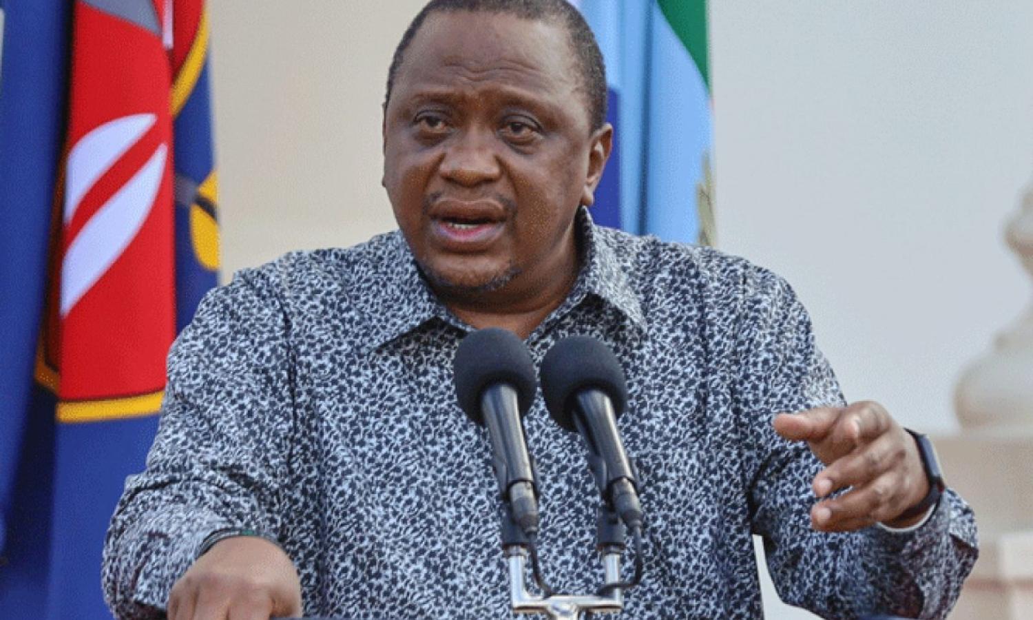 Uhuru Kenyatta, ancien président du Kenya
