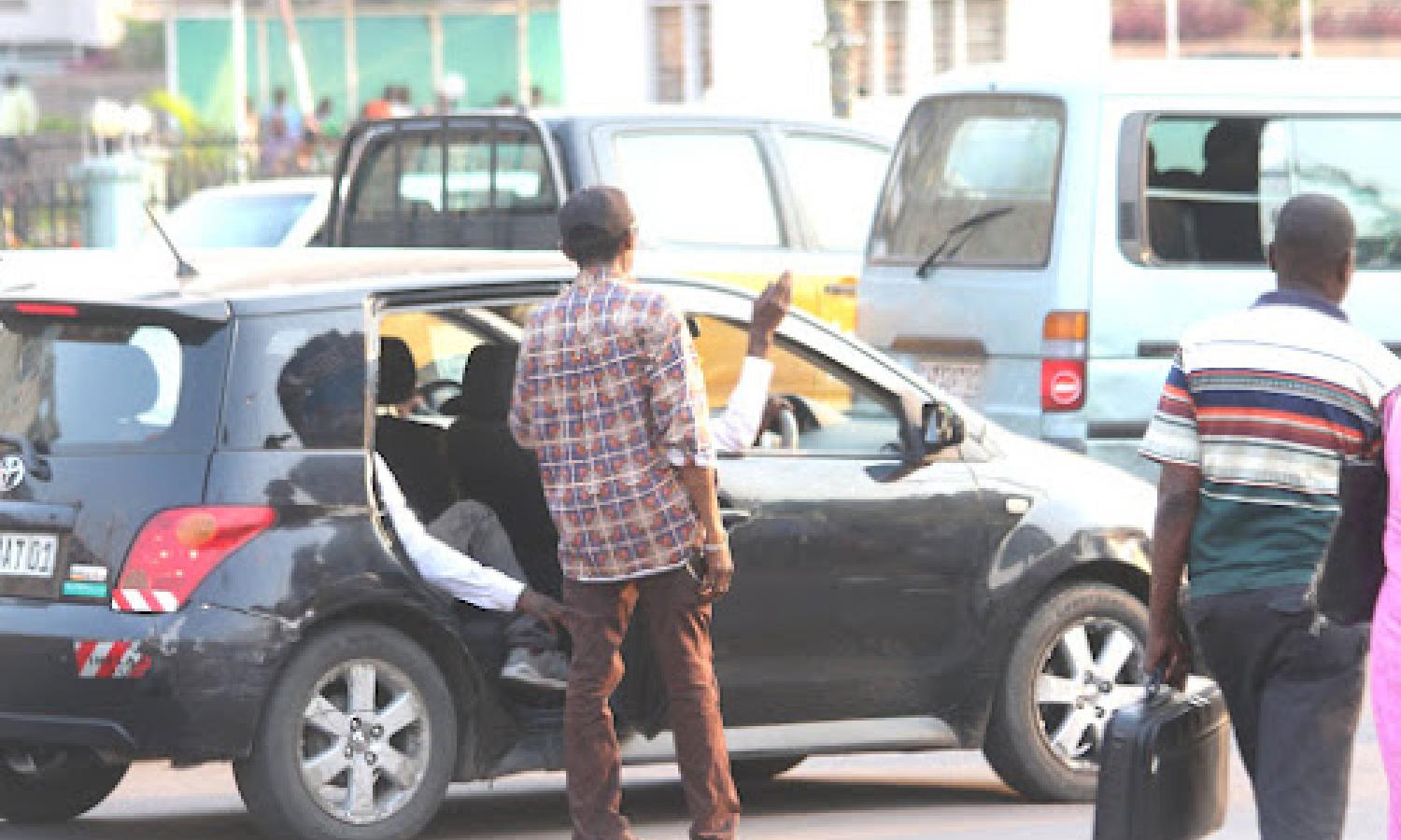 Le taxis appelé communément «Ketch» à Kinshasa.