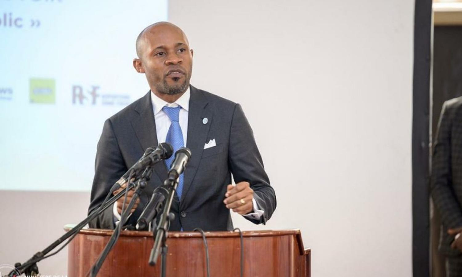 Patrick Muyaya porte-parole du gouvernement.