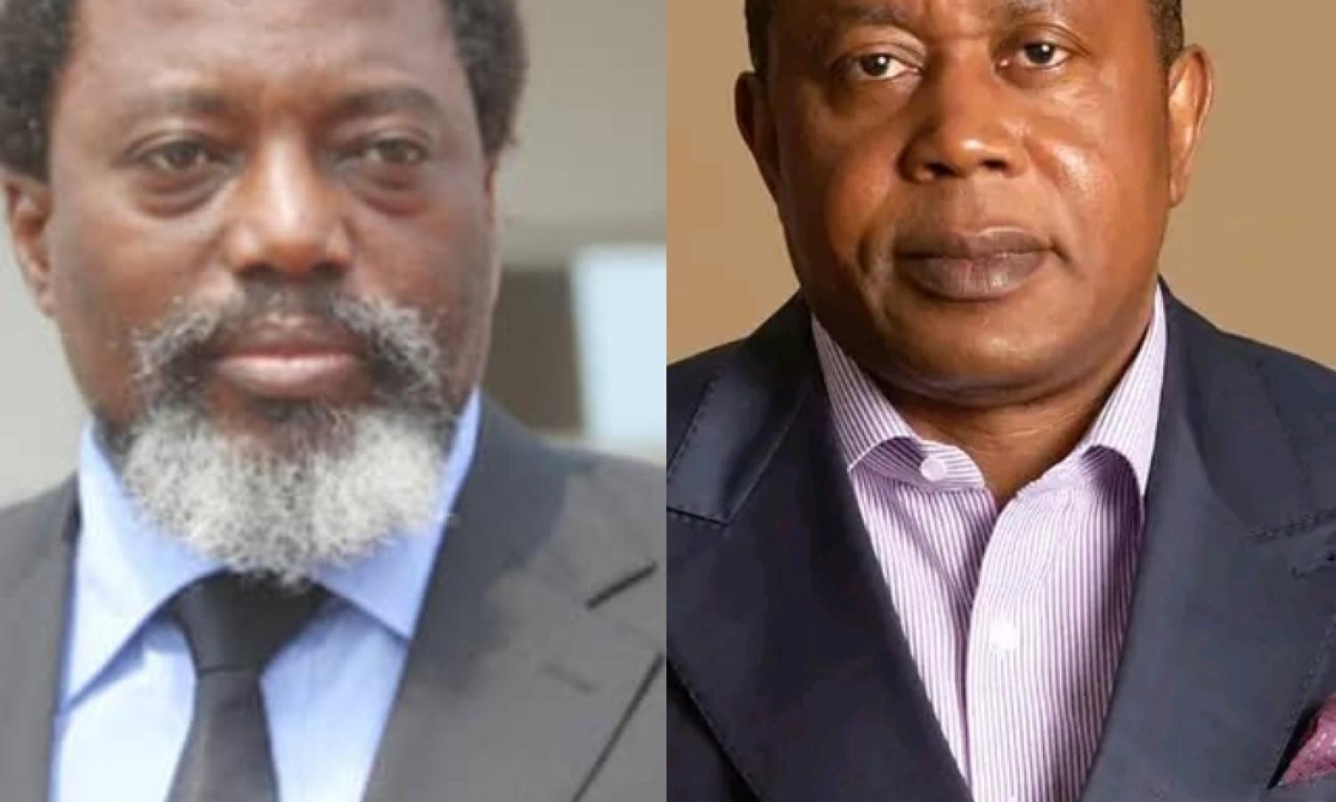 Joseph Kabila et Denis Kadima 
