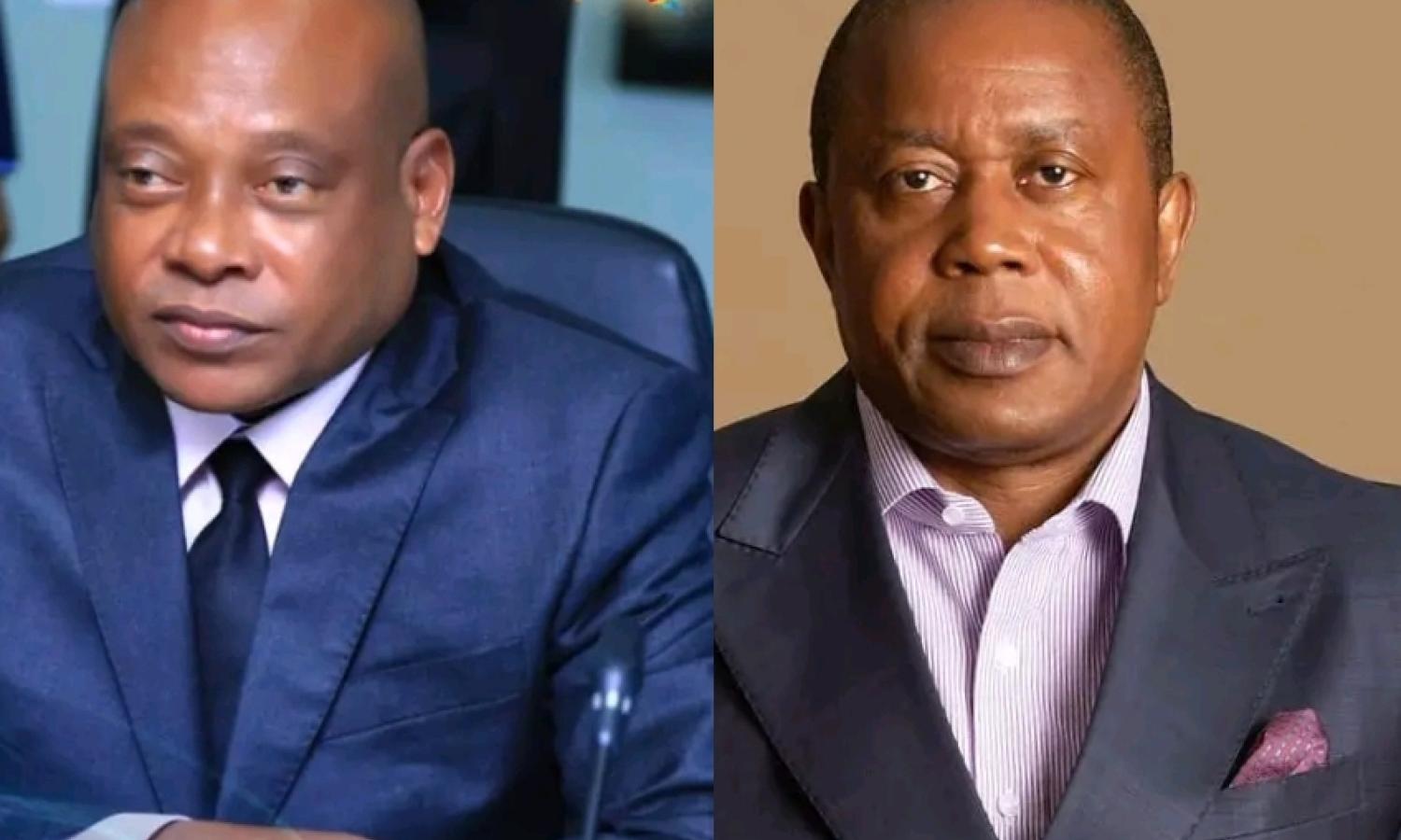 Steve Mbikayi et Dénis Kadima 