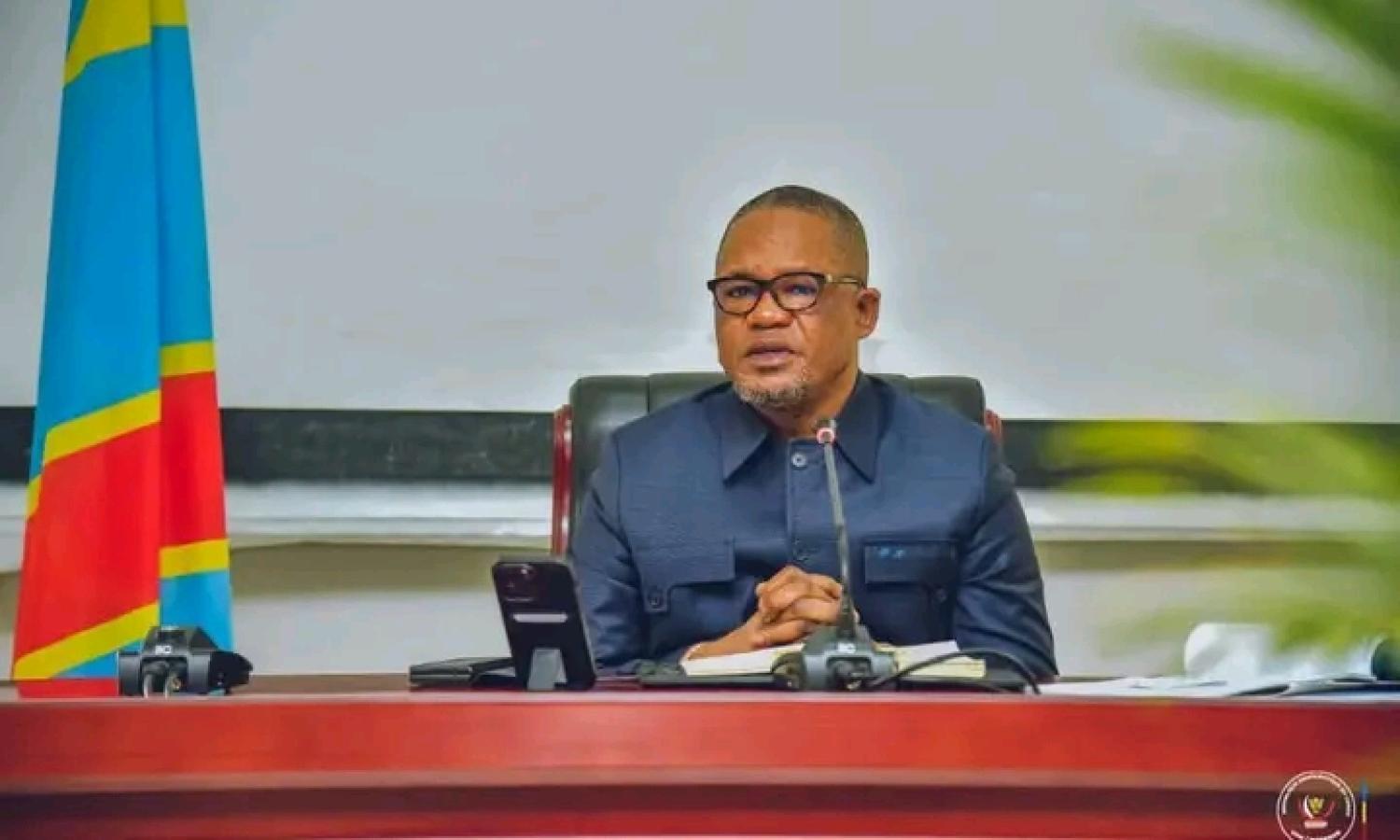 Peter Kazadi, ministre de l'intérieur