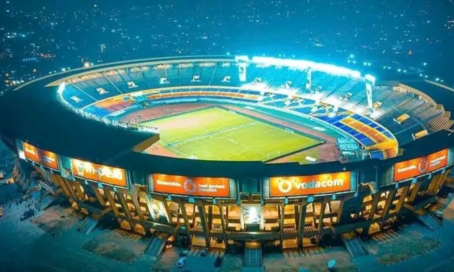 Le stade des Martyrs la nuit 