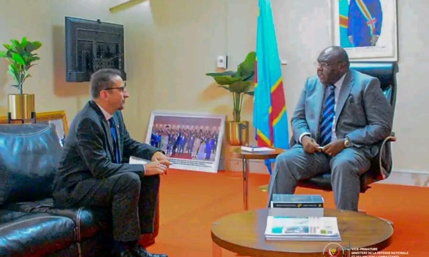 Jean-Pierre Bemba et Bruno Lemarquis