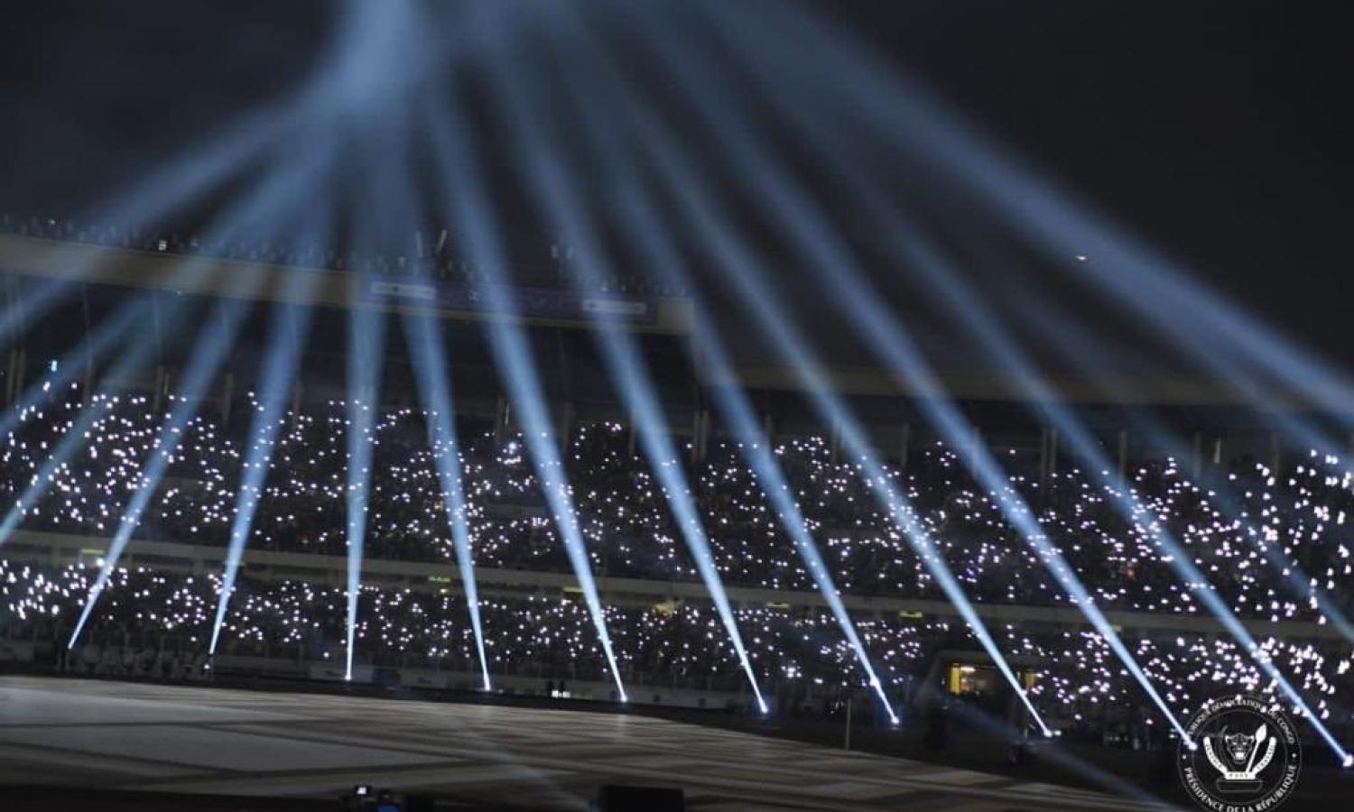 Le stade des Martyrs à l'ouverture des Jeux de la Francophonie 